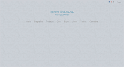 Desktop Screenshot of pedrousabiaga.com